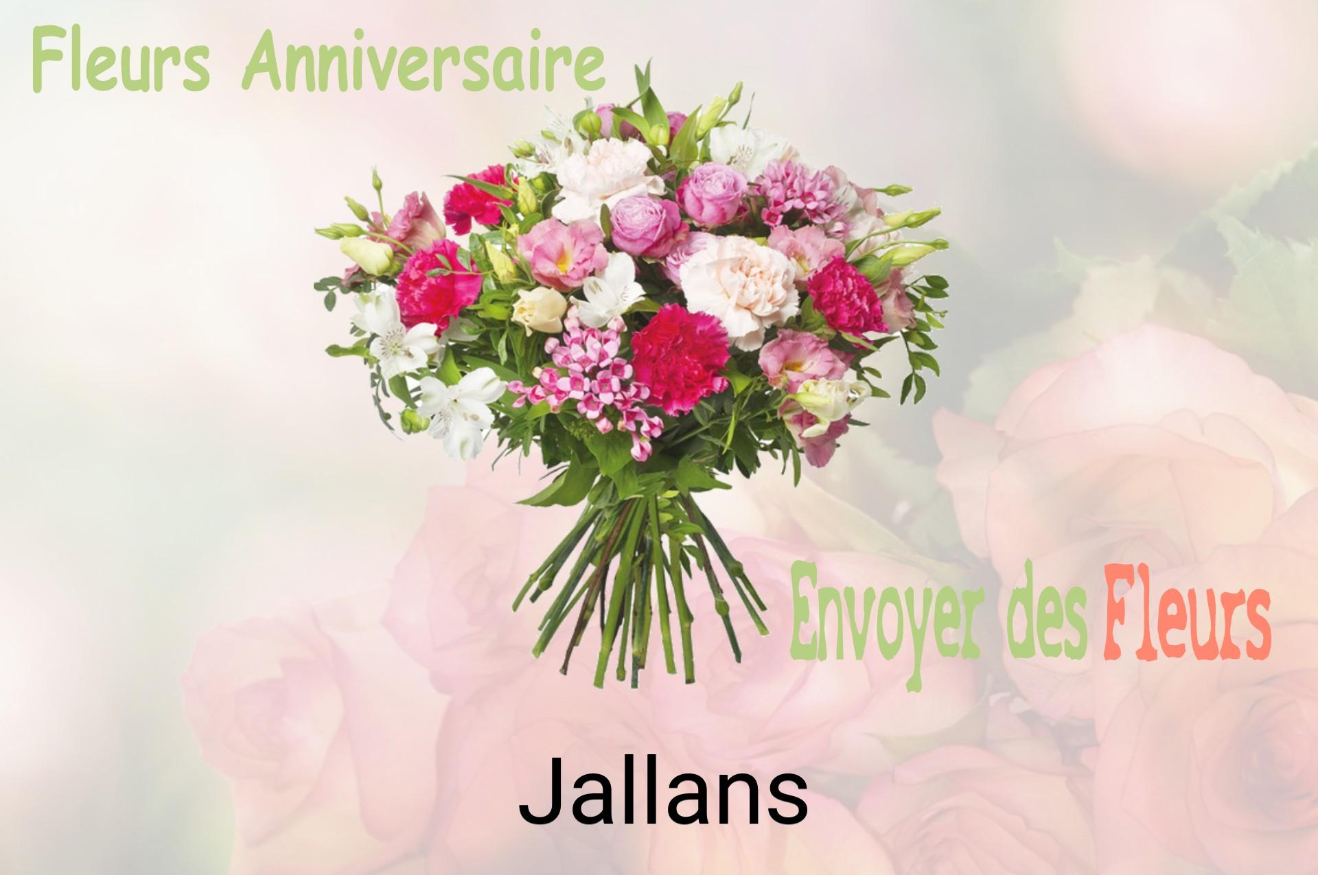 Bouquet de fleurs d’anniversaire livré à Jallans